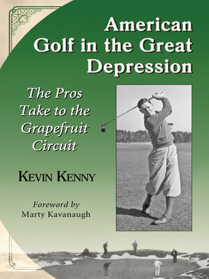 cover image of American Golf in the Great Depression